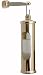E.S. Sorensen Stormglass Weather Change Predictor Wall Mount Hanging Hook (Brass)