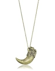House of Harlow 1960 Lion Head Horn Pendant Necklace