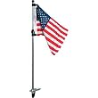SeaSense Flag Pole With American Flag