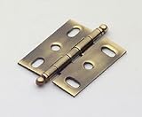 Classic 2501PA Hinge - Mortise Polished Antique