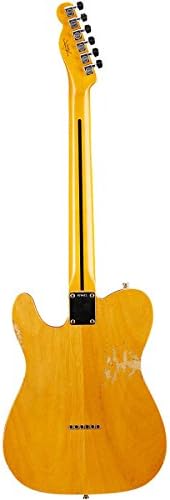 Fender Custom Shop Double TV Jones Relic Telecaster Electric Guitar Surf Green Sparkle