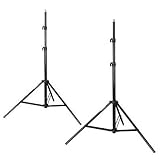 TWO NEW PRO HEAVY DUTY 7.7 feet LIGHT STANDS PHOTO STUDIO VIDEO