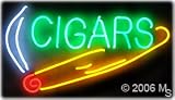 Neon Sign - Cigars - Extra Large 20" x 37"