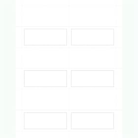 Pearlized Border Printable Place Cards (48 count) by Gartner