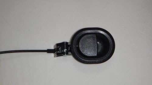 Recliner Handle Replacement with Cable, Oval Shaped Handle, with Exposed Cable Length:4.75", Total Cable Length:35.8"