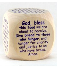 Amazon.com - The Original Mealtime Prayer Cube (Table Grace Die) for ...