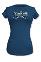 5th & Ocean Notre Dame Women's Short Sleeve Baby Doll Tee