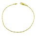 14k Gold Overlay Sterling Silver Serpentine Bracelet
