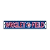 Chicago Cubs Wrigley Field Metal Street Sign (24"x5")