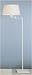 Robert Abbey 1805 Real Simple Swing Arm Floor Lamp in Stardust White