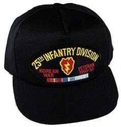 NEW U.S. Army 25th Infantry Division Korean War Veteran Cap w/ Ribbons
