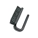 Menda 35695 Polypropylene Conductive Brush with Curved Handle, 3" Length x 1.5" Bristle