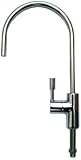 from Water Filter Man Ltd Drinking Water Filter Tap, Chrome Swan Neck Modern European Style. Fits all Water Filter Systems & RO Model WFMMCSLT