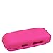 Eagle Cell Snap-On Rubberized Hard Protector Case Cover for LG 450 Flip Phone - Retail Packaging - Hot Pink