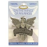 MOM Mother Travel Guardian Angel Visor Clip
