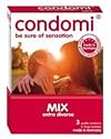 30 ( 10 x 3er ) Condomi Mix Kondome - Condome f&uuml;r mehr Abwechslung und Gef&uuml;hl
