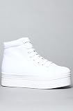 Jeffrey Campbell The Homg Sneaker in White - Sneakers for Women