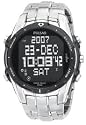 Pulsar Men's World Time Alarm Chronograph Steel Watch PQ2001