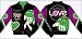 M & M's Everyone Loves The Green Ones Ladies Black Twill Jacket