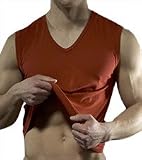C-IN2 : C-IN2 Bamboo Mesh Strong Arm V-Neck Muscle Shirt 3165