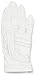 Bionic Women's Classic All White Golf Glove, Left Hand, Large