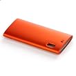 Premium Rubberized Crystal Snap-on Case for the Apple iPod Nano 5 5th Generation - Orange
