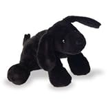 Mary Meyer Yakety Burt the Black Lab Labrador Plush Toy with Sound