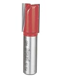 Freud 12-136 5/8-Inch Diameter by 1-Inch Double Flute Straight Router Bit with 1/2-Inch Shank