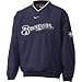 Nike Milwaukee Brewers Navy Blue Staff Ace Windshirt