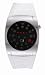 The One Lightmare LL102R3WH Ladies White Rubber Strap Watch