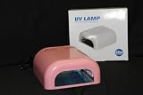 36W Nail UV Lamp Acrylic Gel Shellac CURING Light TIMER DRYER SPA Equipment PNK