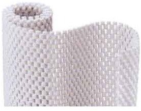 Grip-Hold Heavy Duty Eco-Friendly Shelf Liner - 10 Square Feet, White