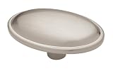 Brainerd P30045V-BSN-C 1-3/4-Inch X 1-1/16-Inch Oval Knob