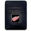 Detroit Red Wings Leather Money Clip