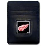 Detroit Red Wings Leather Money Clip