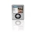 Produkt-Bild: Gear4 iVak Hartgummi Case f&uuml;r Apple iPod nano 3. Generation silber