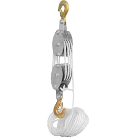 Rope Pulley Block and Tackle Hoist thumbnail