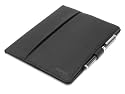 KAVAJ Ledertasche Case "London" für das neue Apple iPad (3. Generation) iPad 3, schwarz aus echtem Leder mit Standfunktion inkl. Eingabestift
