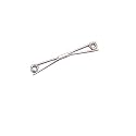 Collar Bar By Competition - Silver Tone