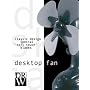 Black Battery Operated Desk Top Fan with FREE Panasonic Alkaline Batteries
