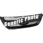QP B6313-d BMW 325i Chrome Black Passenger Grille