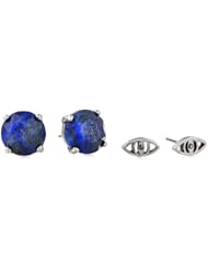 Lucky Brand "Sp14 Project X Protection" Lapis Stud Earrings