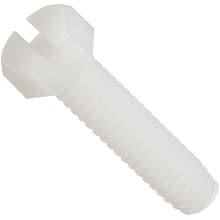 Nylon 6/6 Hex Bolt, Slotted Drive