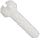 Nylon 6/6 Hex Bolt, Slotted Drive