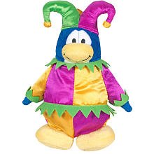 Club Penguin 6.5 inch Series 3 Court Jester with coin code [Toy]