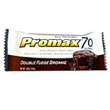 Promax 70 Calorie Bars, Double Fudge Brownie, 18 - 0.69 oz (19.5 g) bars [12.42 oz (351 g)]