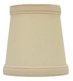 Eggshell Color Silk Laminated 4 Inch Mini Lamp Shade