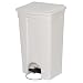 Continental Step-On Polypropylene Waste Receptacle, Rectangular