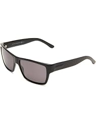Gucci GG1000 S Sunglasses - 0807 Black (3H Smoke Polarized Lens) - 57mm by Gucci