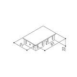 YKKAP メンテナンス部品 梁キャップ (HHK3-4956) [YW]ホワイト